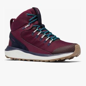 Columbia Women’s TRAILSTORM MID WATERPROOF Hiking Boots Sneaker Shoe 10.5 NEW